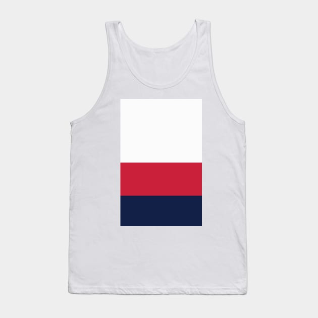 England Home Rugby Tricolour Tank Top by Culture-Factory